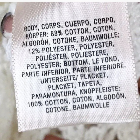 Anthropologie Crochet Sleeveless Cardigan Small Ivory Art to Wear Openwork NWT - Picture 10 of 14